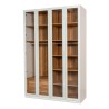 Bella Casa Matilde Wardrobe 4 Doors White & Wooden