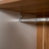 Bella Casa Matilde Wardrobe 4 Doors White & Wooden