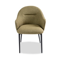 Bella Casa Virginia Dining Chair Green Ref DF2310KC