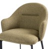 Bella Casa Virginia Dining Chair Green Ref DF2310KC