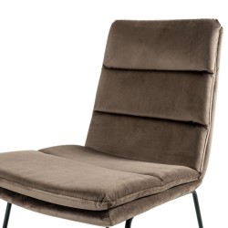 Bella Casa Hampshire Dining Chair Light Brown Ref DF2056C