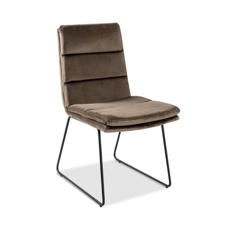 Bella Casa Hampshire Dining Chair Light Brown Ref DF2056C Bella Casa Hampshire Dining Chair Light Brown Ref DF2056C