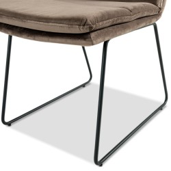 Bella Casa Hampshire Dining Chair Light Brown Ref DF2056C
