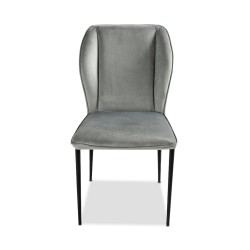 Bella Casa Carolina Dining Chair Dark Grey Ref DF1720C