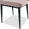 Bella Casa Iowa Dining Chair Light Grey Ref DF2054C