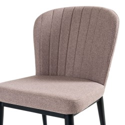 Bella Casa Iowa Dining Chair Light Grey Ref DF2054C