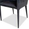 Bella Casa Arkansas Dining Chair Black Velvet Ref DF1721C