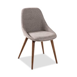 Bella Casa Connecticut Dining Chair Dark Grey Ref DF2241-5KCW