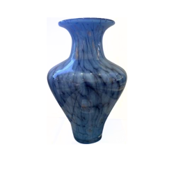 Bella Casa Table Flower Vase Blue 23x35 cm Ref CM246069