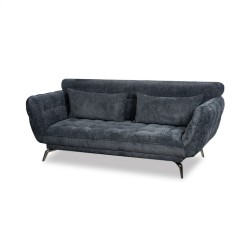 Bella Casa Cassia Sofa 3+2+1 D.Grey Fabric