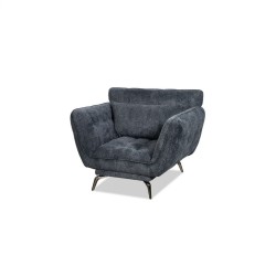 Bella Casa Cassia Sofa 3+2+1 D.Grey Fabric