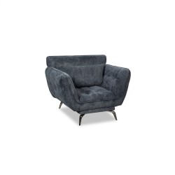 Bella Casa Cassia Sofa 3+2+1 D.Grey Fabric