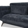 Bella Casa Cassia Sofa 3+2+1 D.Grey Fabric