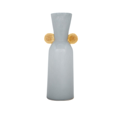 Bella Casa Big Glass Vase Grey 16x40 cm Ref CM246032