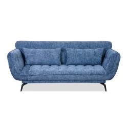 Bella Casa Cassia Sofa 3+2+1 in Ocean Blue Col