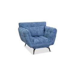 Bella Casa Cassia Sofa 3+2+1 in Ocean Blue Col