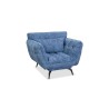 Bella Casa Cassia Sofa 3+2+1 in Ocean Blue Col