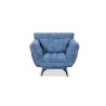 Bella Casa Cassia Sofa 3+2+1 in Ocean Blue Col