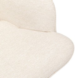 Kare Oscar Swivel Armchair Cream Ref 86364