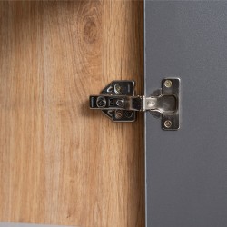 Bella Casa Salvadora Wardrobe 5 Doors & 2 Drawers in Plywood