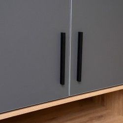 Bella Casa Salvadora Wardrobe 5 Doors & 2 Drawers in Plywood