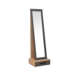 Bella Casa Salvadora Standing Mirror In Plywood