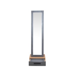 Bella Casa Salvadora Standing Mirror In Plywood