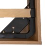 Bella Casa Salvadora Bed 180x200 cm With Night Tables In Plywood