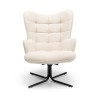 Kare Oscar Swivel Armchair Cream Ref 86364