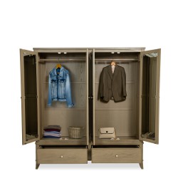 Cavendish Pearson Wardrobe 4 Doors With 2 Mirrors