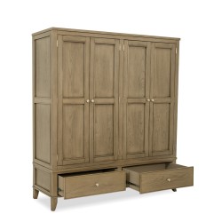 Cavendish Pearson Wardrobe 4 Doors With 2 Mirrors