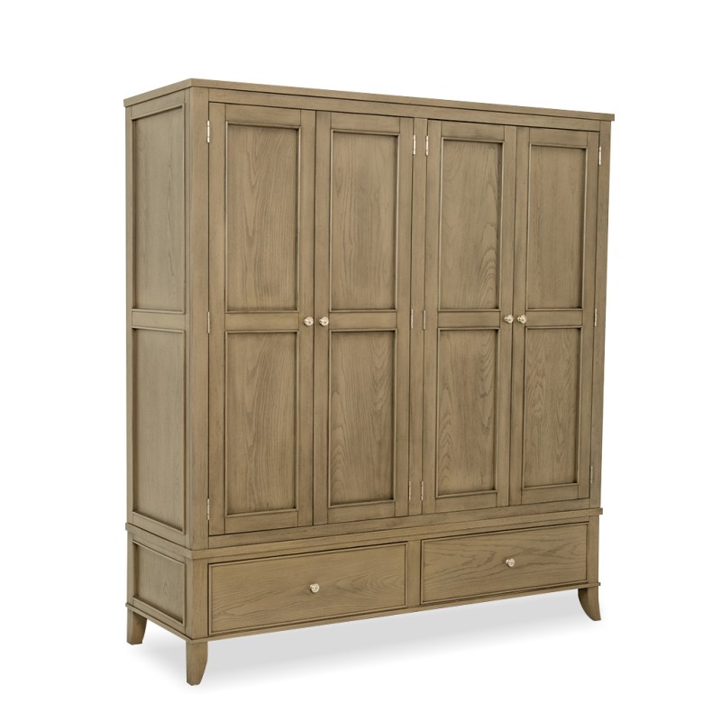Cavendish Pearson Wardrobe 4 Doors With 2 Mirrors