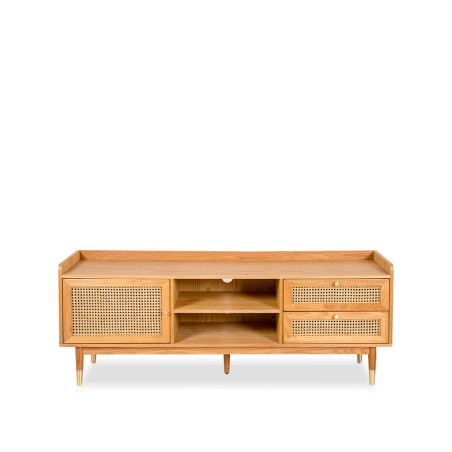 Cavendish Lidia Low TV Cabinet Oak Wood Veneer Cavendish Lidia Low TV Cabinet Oak Wood Veneer