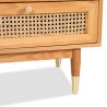 Cavendish Lidia Low TV Cabinet Oak Wood Veneer
