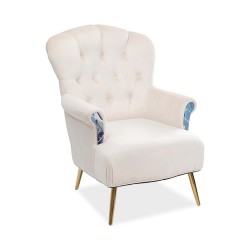 Portrait Armchair Cream Ref 85741