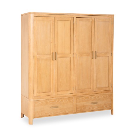 Cavendish Calista Wardrobe 4 Doors With 2 Mirrors