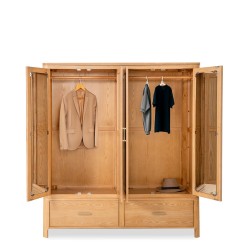 Cavendish Calista Wardrobe 4 Doors With 2 Mirrors