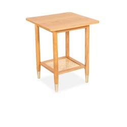 Cavendish Lidia End Table Oak Wood Veneer