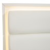 Bella Casa Erminia Bed 180x200 cm White