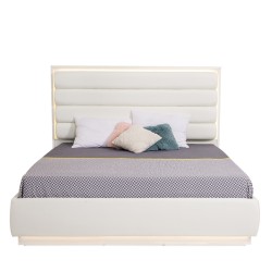 Bella Casa Erminia Bed 180x200 cm White