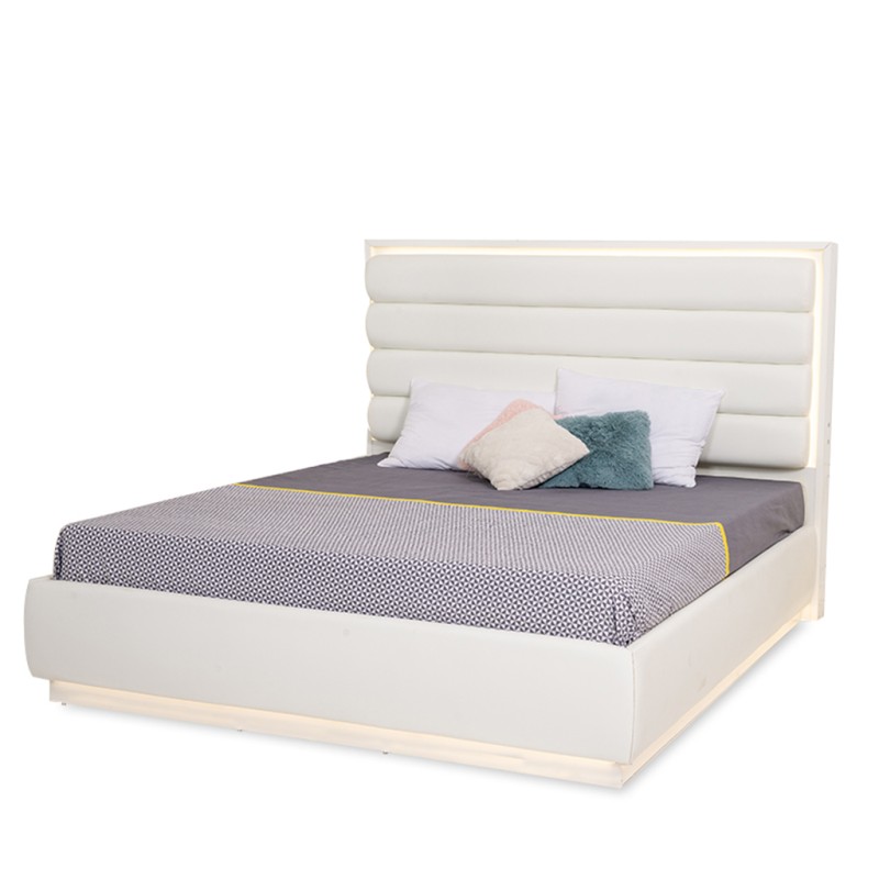 Bella Casa Erminia Bed 180x200 cm White