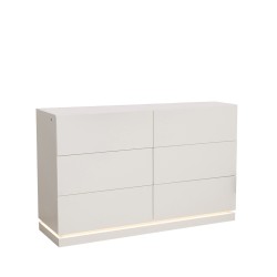 Bella Casa Erminia Dresser Table White