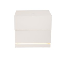 Bella Casa Erminia Night Table White