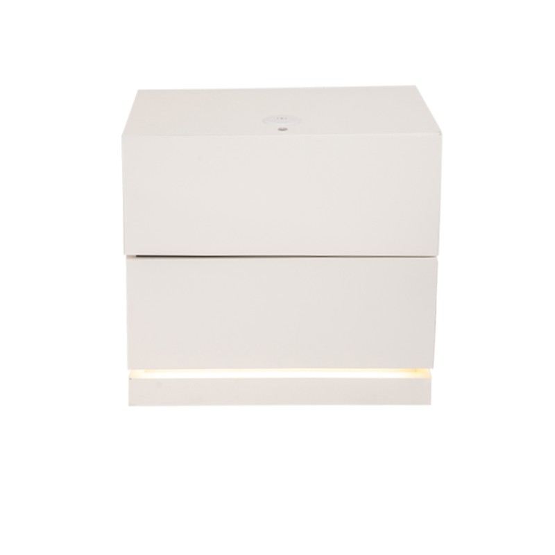 Bella Casa Erminia Night Table White