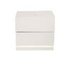 Bella Casa Erminia Night Table White