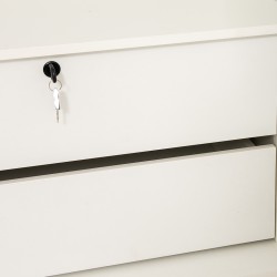 Bella Casa Erminia Wardrobe 6 Doors White