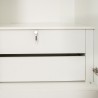 Bella Casa Erminia Wardrobe 6 Doors White