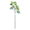 Bella Casa Artificial Flower White & Yellow 87 cm CM246218