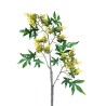 Bella Casa Artificial Flower White & Yellow 87 cm CM246218