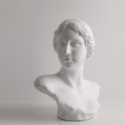 Cavendish Table Deco Venus Resin White - BT-ZMH156